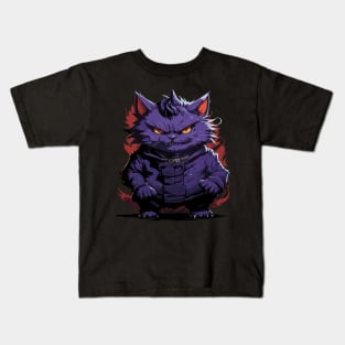 Purple Gengar Kids T-Shirt